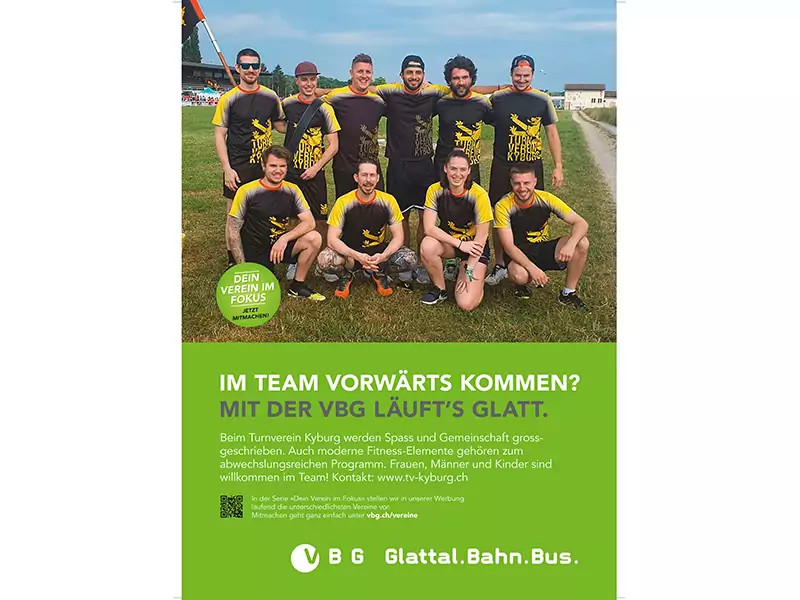 Sujet Verein im Fokus: TV Kyburg