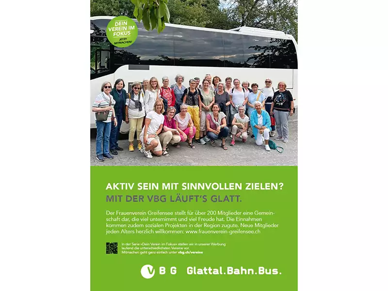 Sujet Verein im Fokus: Frauenverein Greifensee