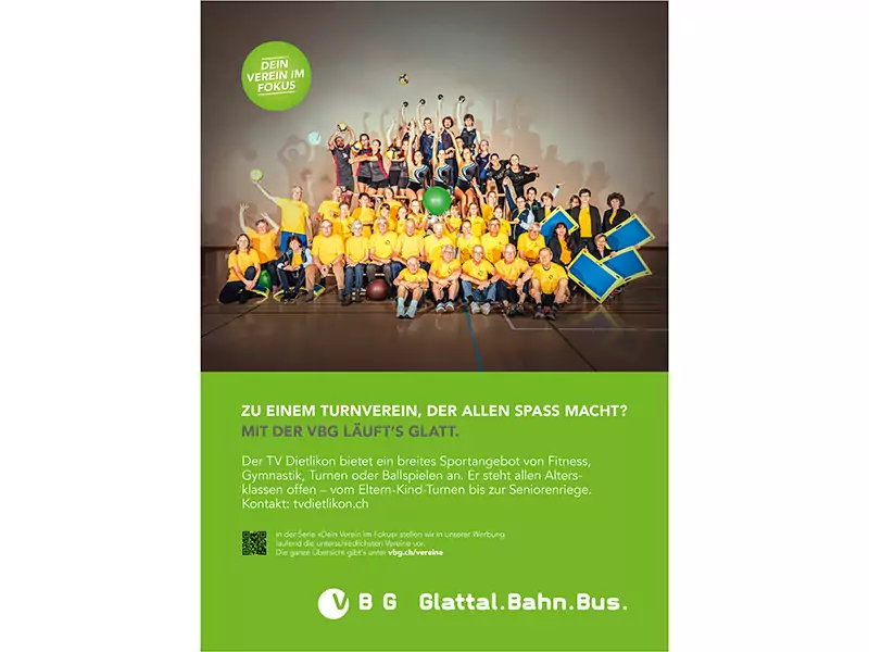 Sujet Verein im Fokus: Turnverein Dietlikon