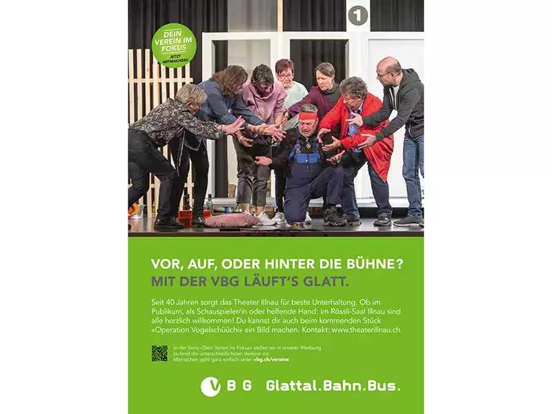 Sujet Verein im Fokus: Verein Theater Illnau