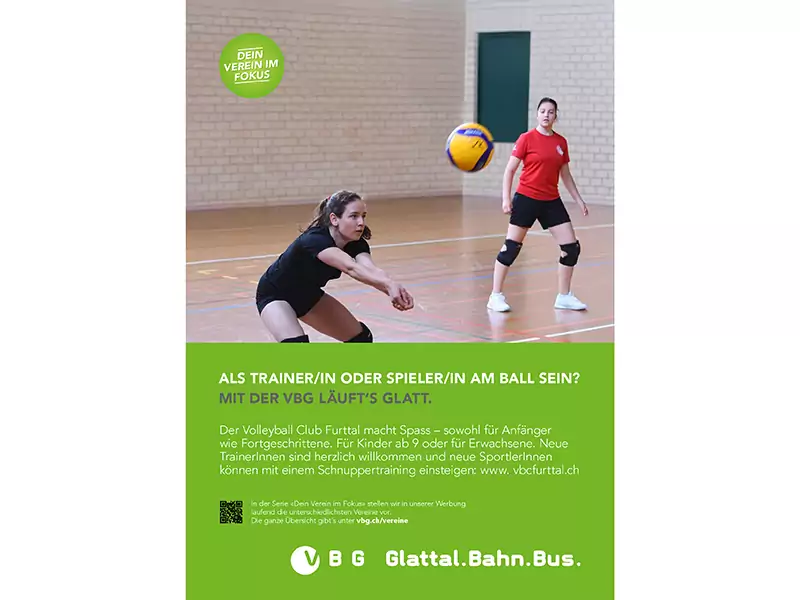 Sujet Verein im Fokus: Volleyball Club Furttal