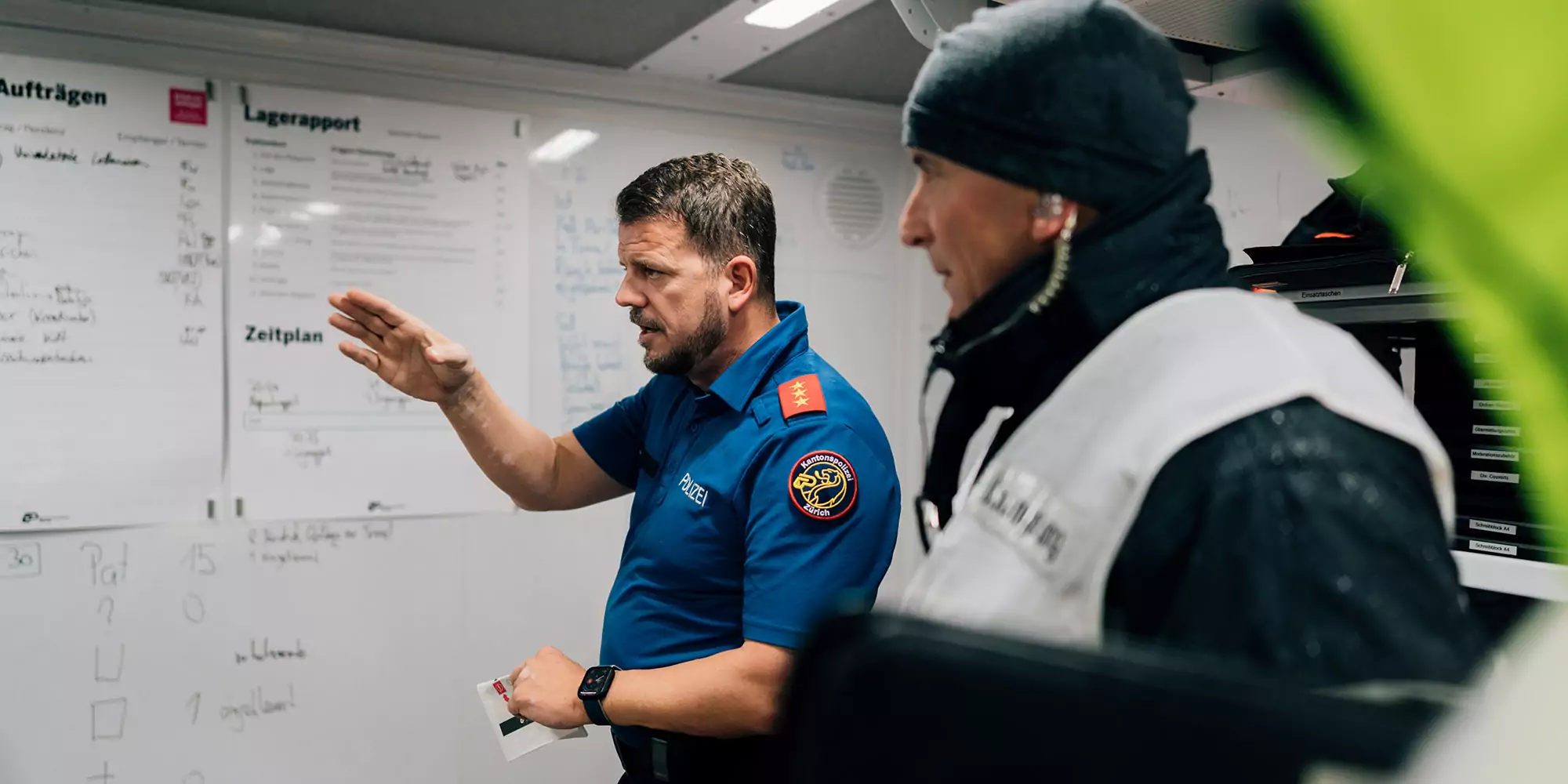 Eindrücke der Grossübung mit Blaulichtorganisationen